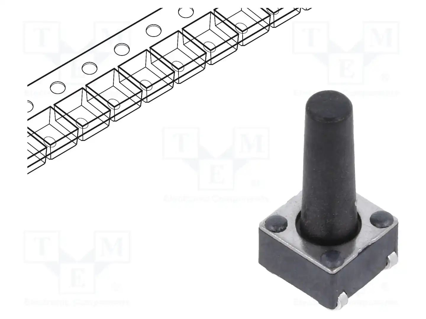 E-SWITCH TL3301DF160QJ — Микропереключатели TACT