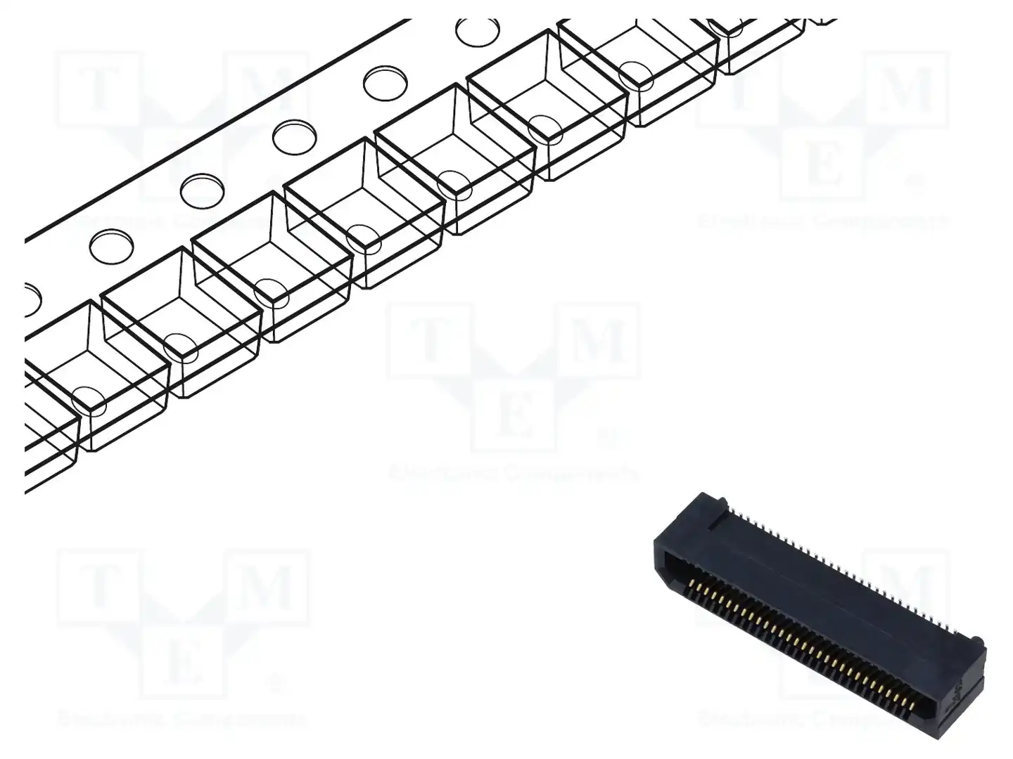 SAMTEC ERF8-030-07.0-L-DV-K-TR — Разъeмы пластина - пластина