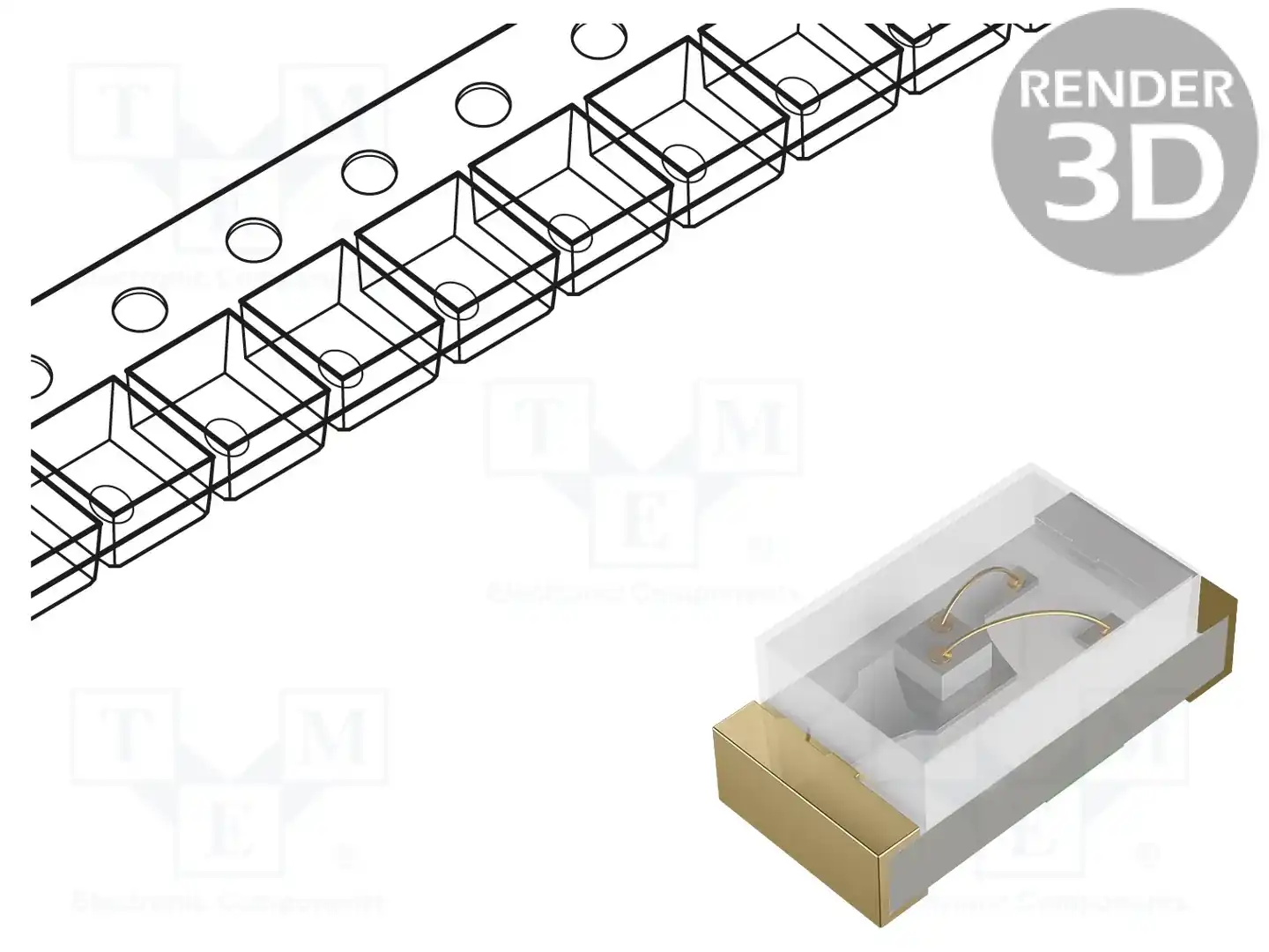Inolux IN-S42BTR — Светодиоды SMD цветные