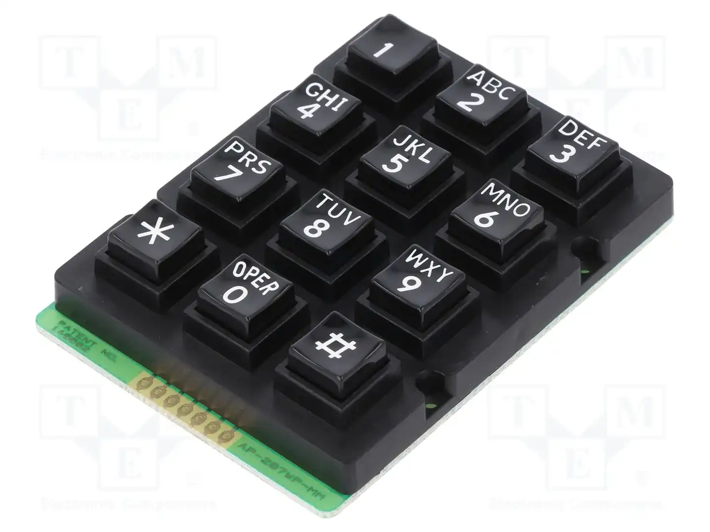 ACCORD AK-207-A-BBW-WP — Пластиковые клавиатуры