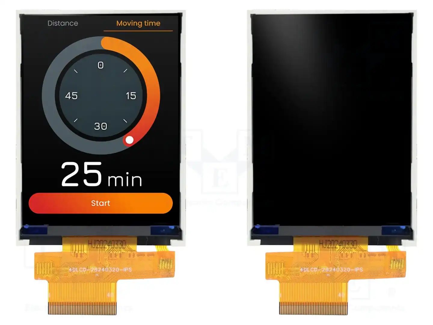 4D LCD 4DLCD-28-240-320-NT-NM-200-M16/S — Дисплеи TFT