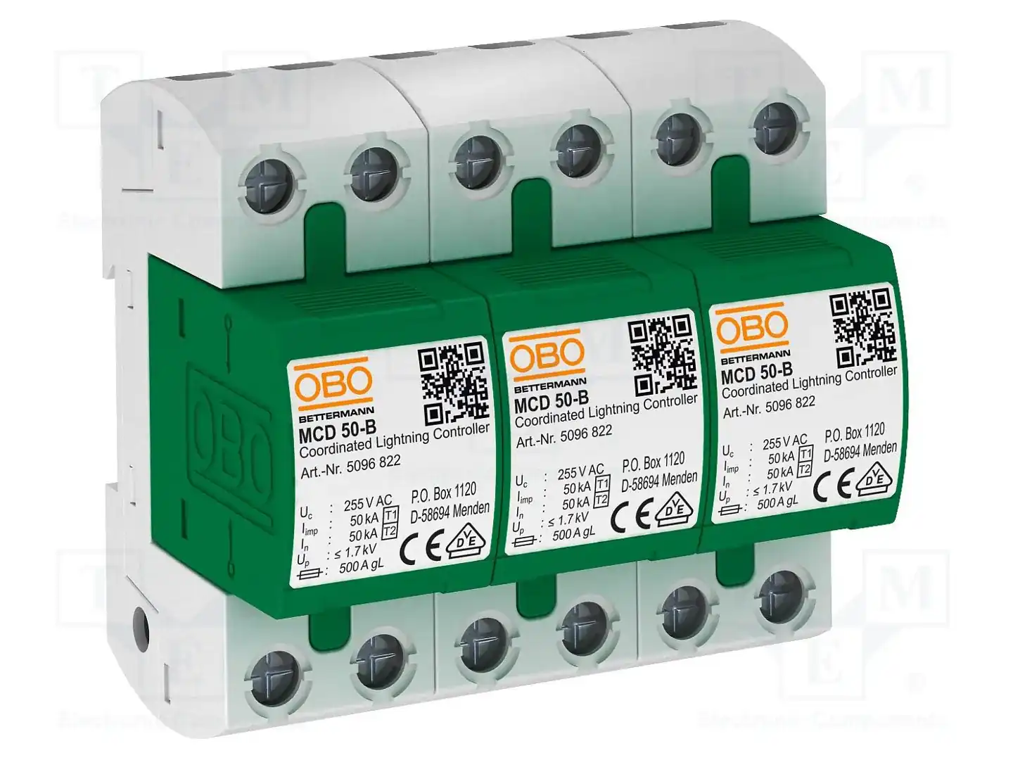 OBO BETTERMANN MCD 50-B 3 — Ограничители перенапряжения
