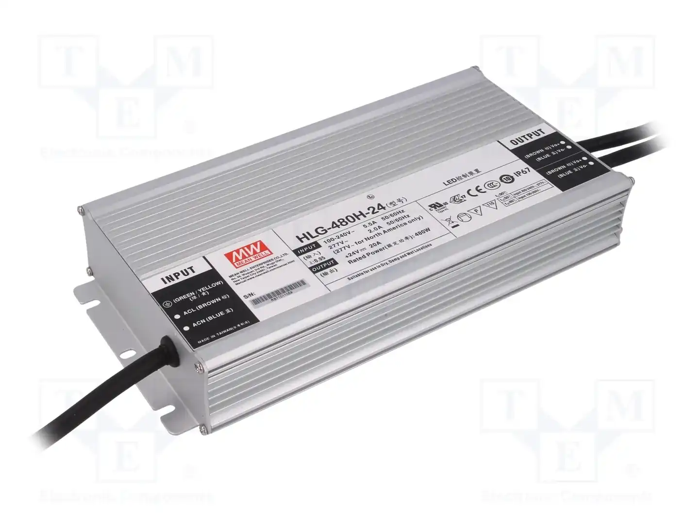 MEAN WELL HLG-480H-24 — Блоки питания для LED