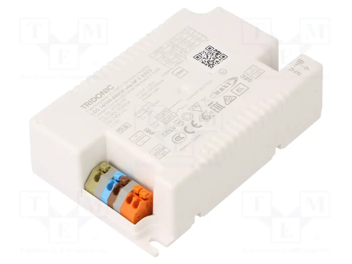 TRIDONIC LCO 14/100-500/38 O4A NF C EXC3 — Блоки питания для LED