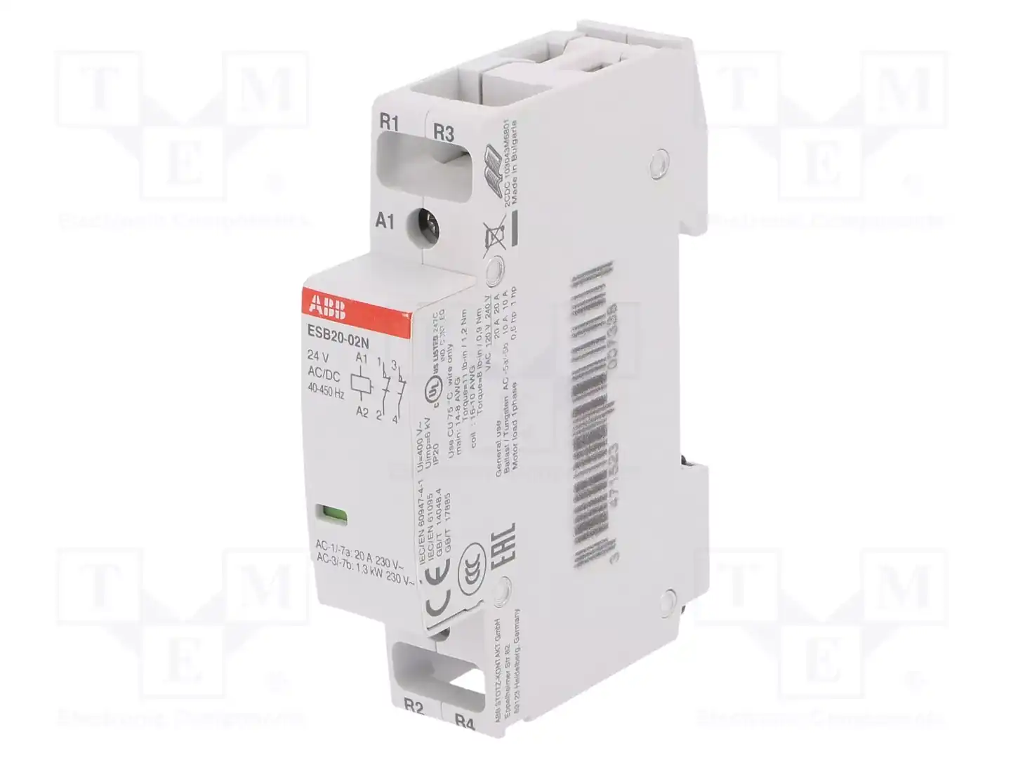 ABB 1SBE121111R0102 — Контакторы - установочные модульные