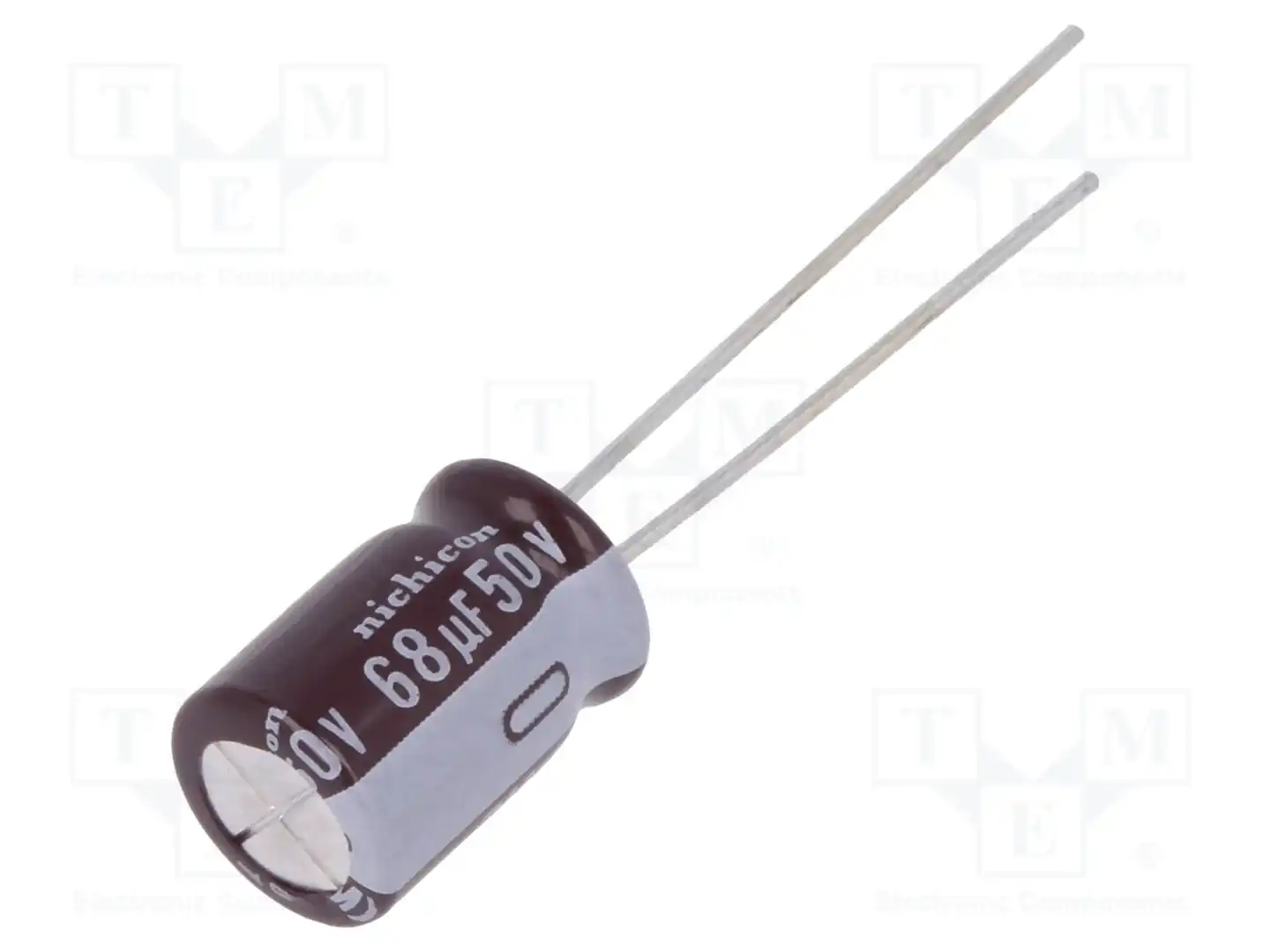 NICHICON UPM1H680MPD — Конденсаторы электролитические THT