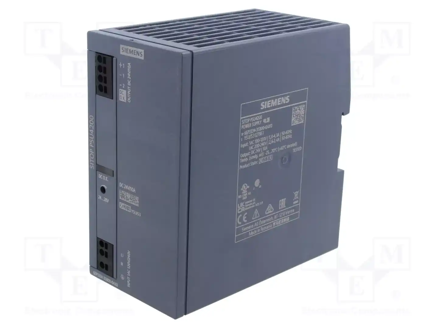 SIEMENS 6EP3334-3SB00-0AX0 — Блоки питания на DIN-рейку