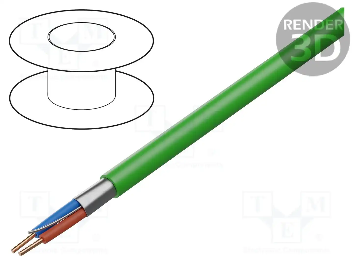 BELDEN 77905ELV.00500 — Проводa для магистралей внут. автоматики