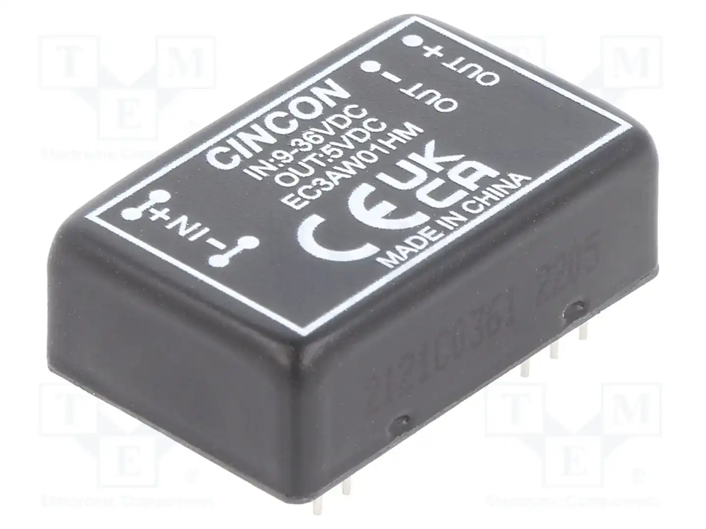 CINCON EC3AW01HM — Преобразователи DC/DC