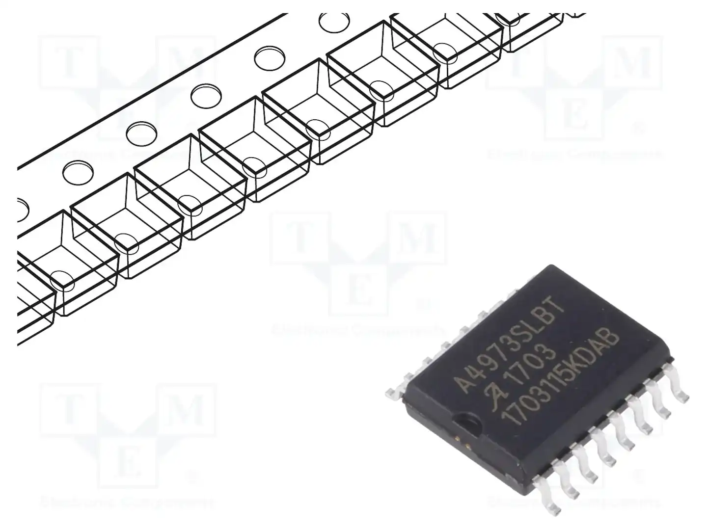 ALLEGRO MICROSYSTEMS A4973SLBTR-T — Драйверы двигательные и ШИМ