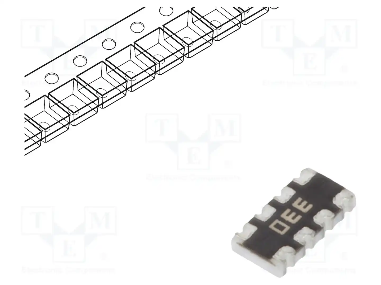 BOURNS CAT16-330J4LF — Резисторные сборки