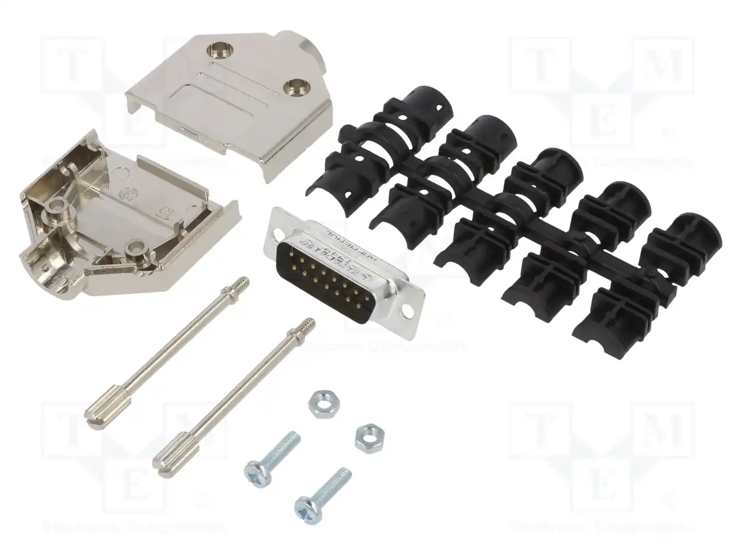 AMPHENOL COMMUNICATIONS SOLUTIONS L17DTPK-M-15+L717SDA15P — Комплектные штекеры D-Sub
