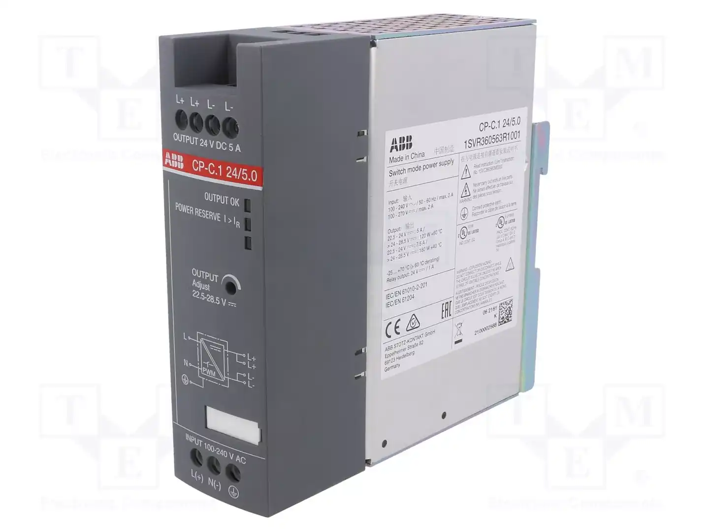 ABB 1SVR360563R1001 — Блоки питания на DIN-рейку
