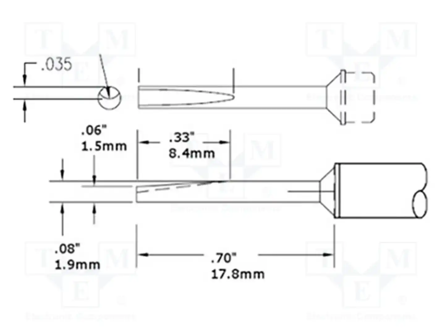 METCAL CVC-9LG1802A — Жала паяльников