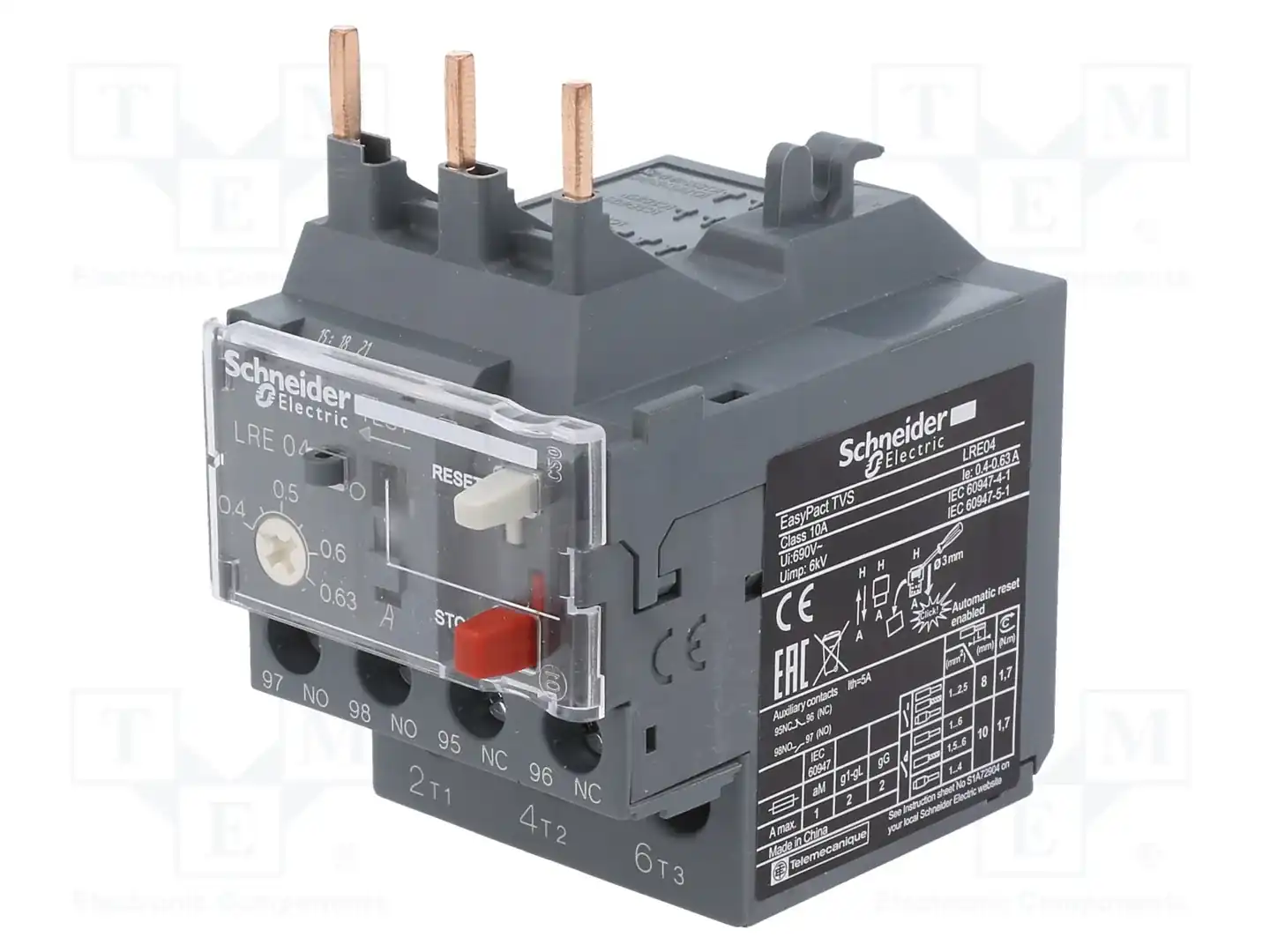 SCHNEIDER ELECTRIC LRE04 — Контакторы - дополнительное оборудование