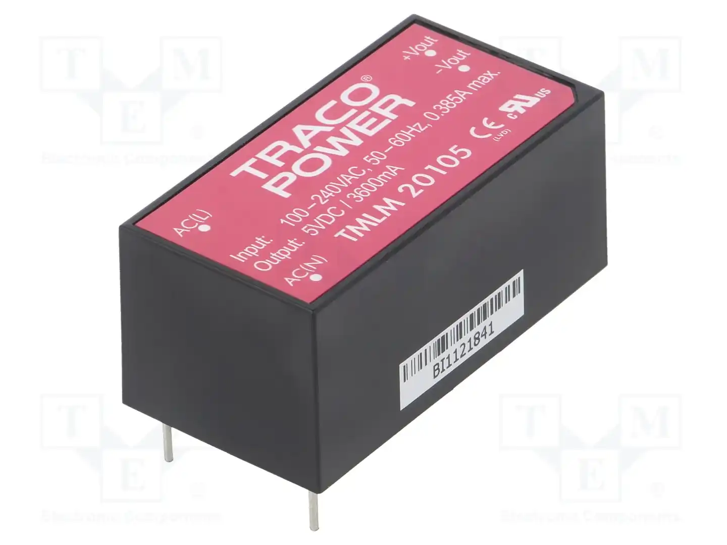 TRACO POWER TMLM 20105 — Преобразователи AC/DC для PCB