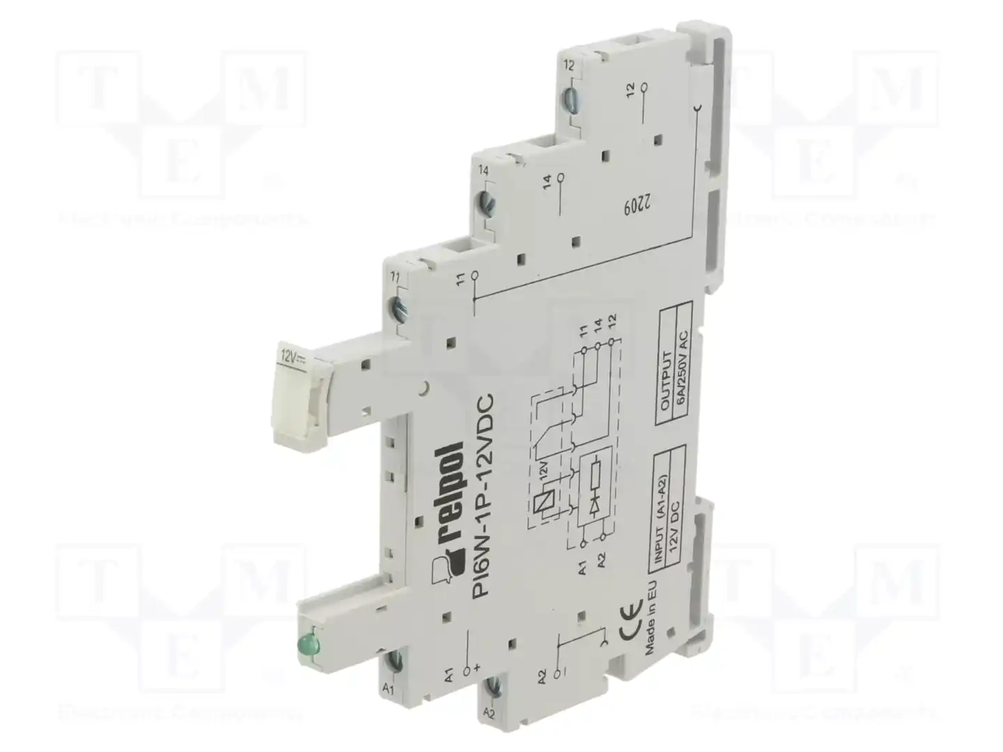 RELPOL PI6W-1P-12VDC — Реле электромагн. - аксессуары