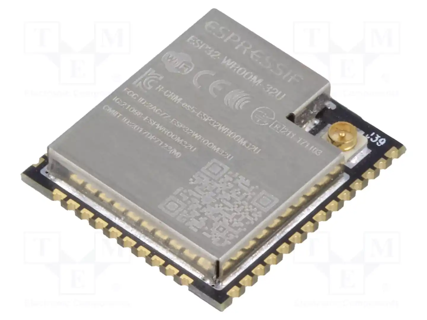 ESPRESSIF ESP32-WROOM-32U-N8 — Модули IoT (WiFi/Bluetooth)