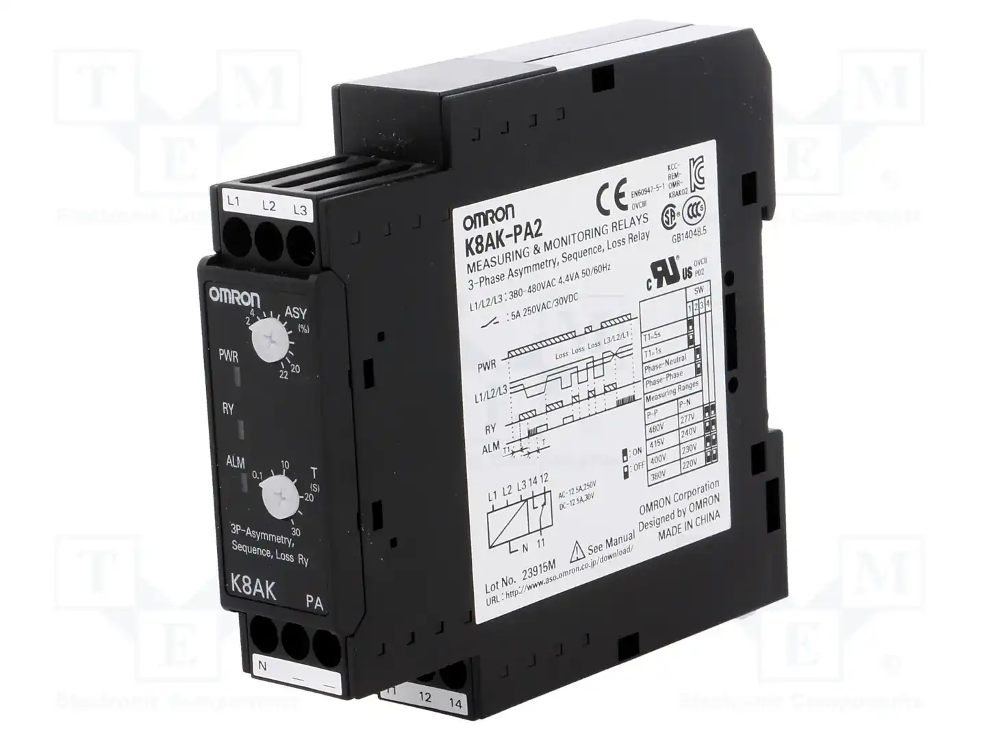 OMRON K8AK-PA2 — Контрольные реле