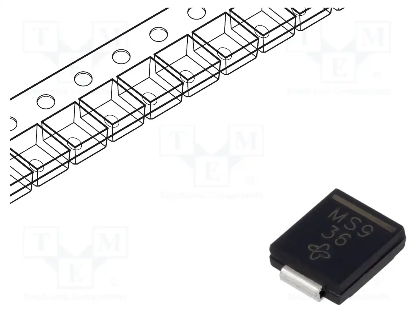 VISHAY SS3H9-E3/57T — Диоды Шотки SMD