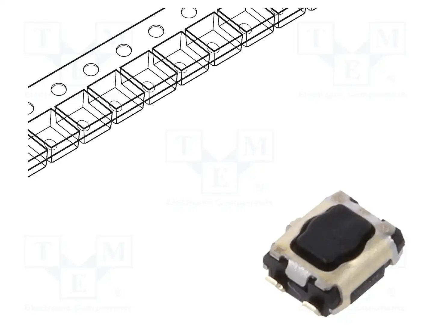 PANASONIC EVPAA302K — Микропереключатели TACT