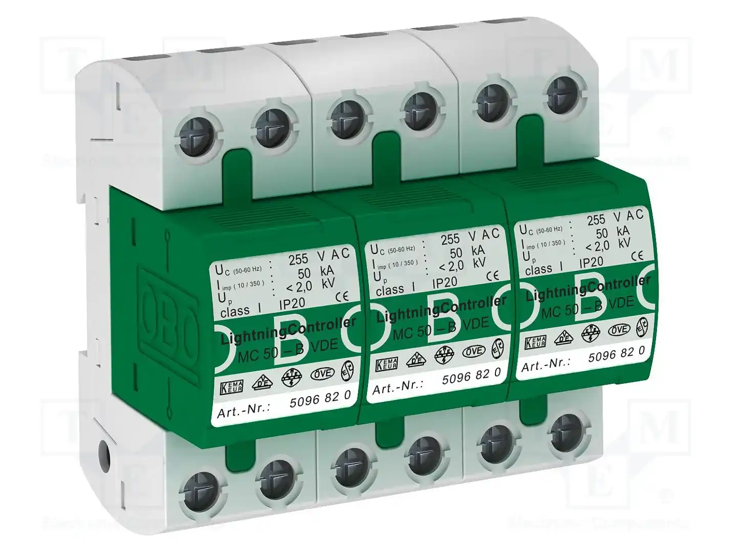 OBO BETTERMANN MC 50-B 3 — Ограничители перенапряжения