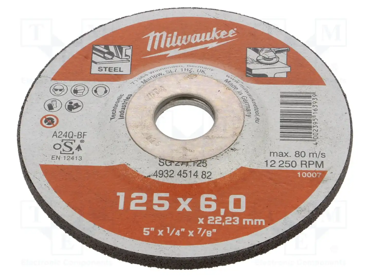 Milwaukee 4932451482 — Диски для резки и шлифовки