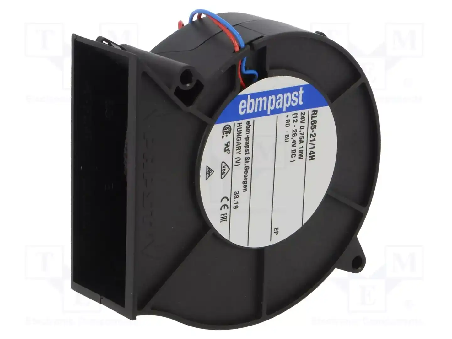 EBM-PAPST RL65-21/14H — Вентиляторы DC 24V