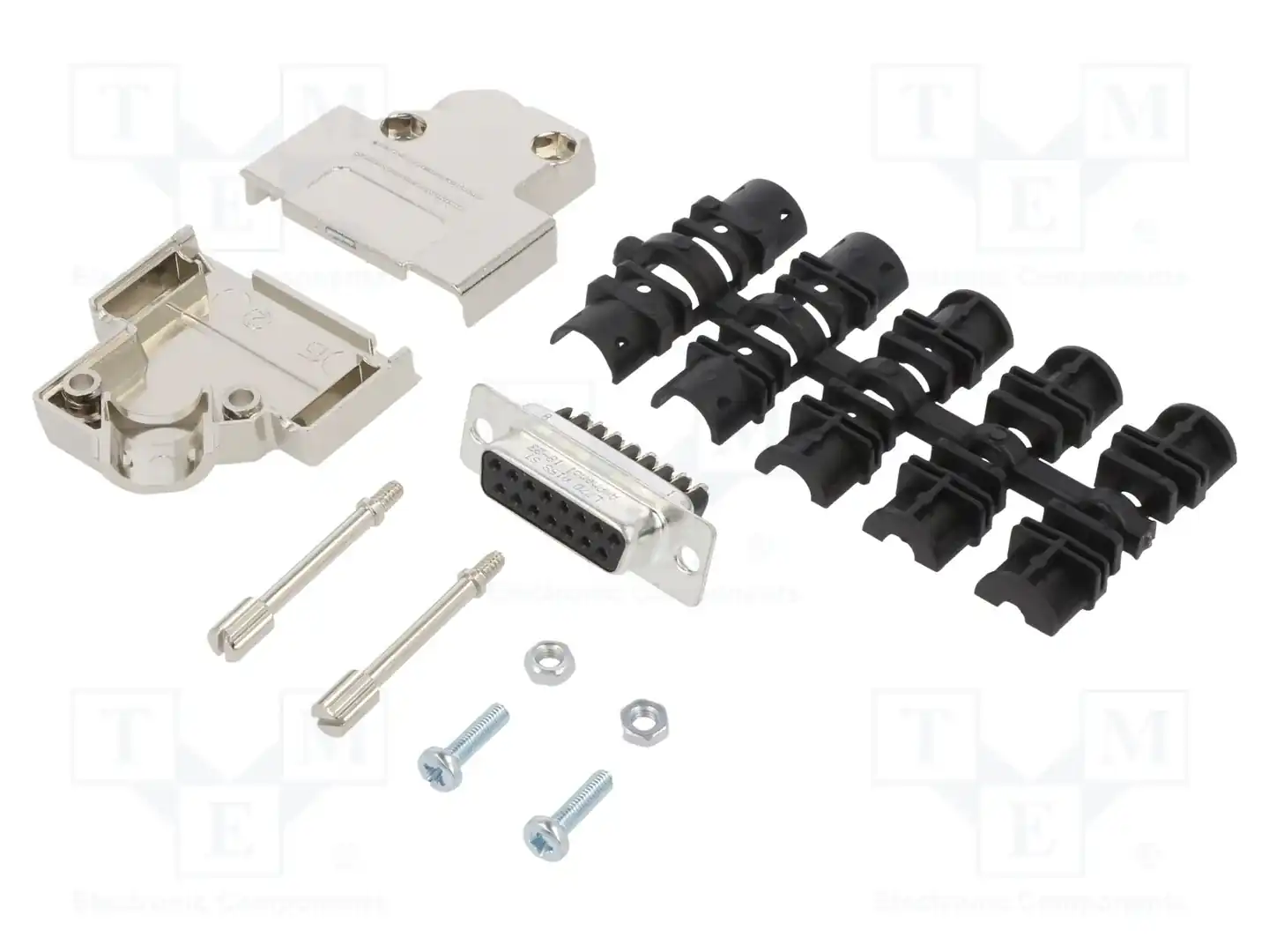 AMPHENOL COMMUNICATIONS SOLUTIONS L17D45PK-M-15+L77DA15SST — Комплектные штекеры D-Sub