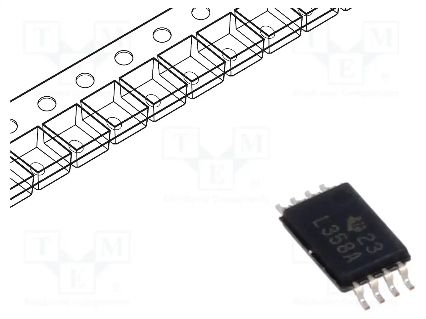 Texas Instruments LM358APWR — Операционные усилители SMD