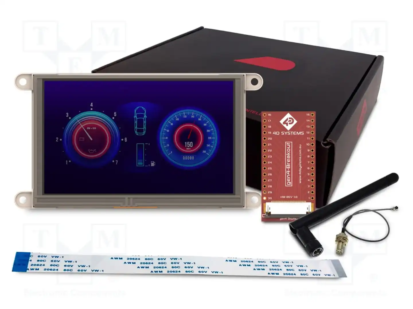4D Systems GEN4-ESP32-50T — Интеллигентные дисплеи