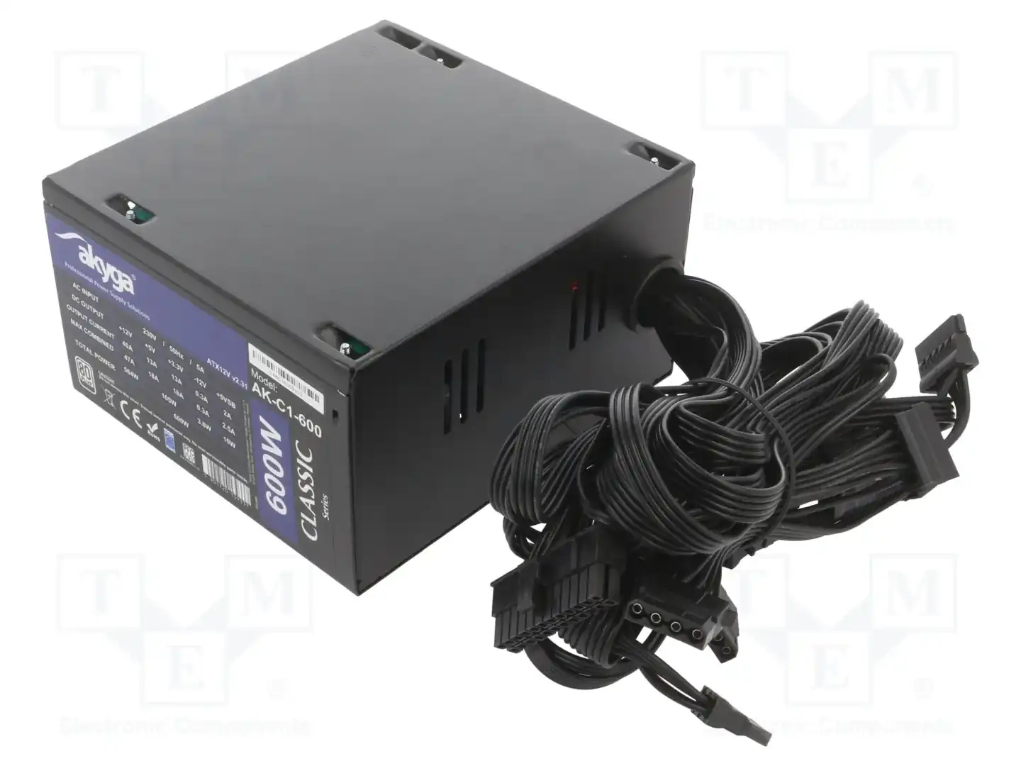 AKYGA AK-C1-600 — Компьютерные блоки питания и UPS'ы