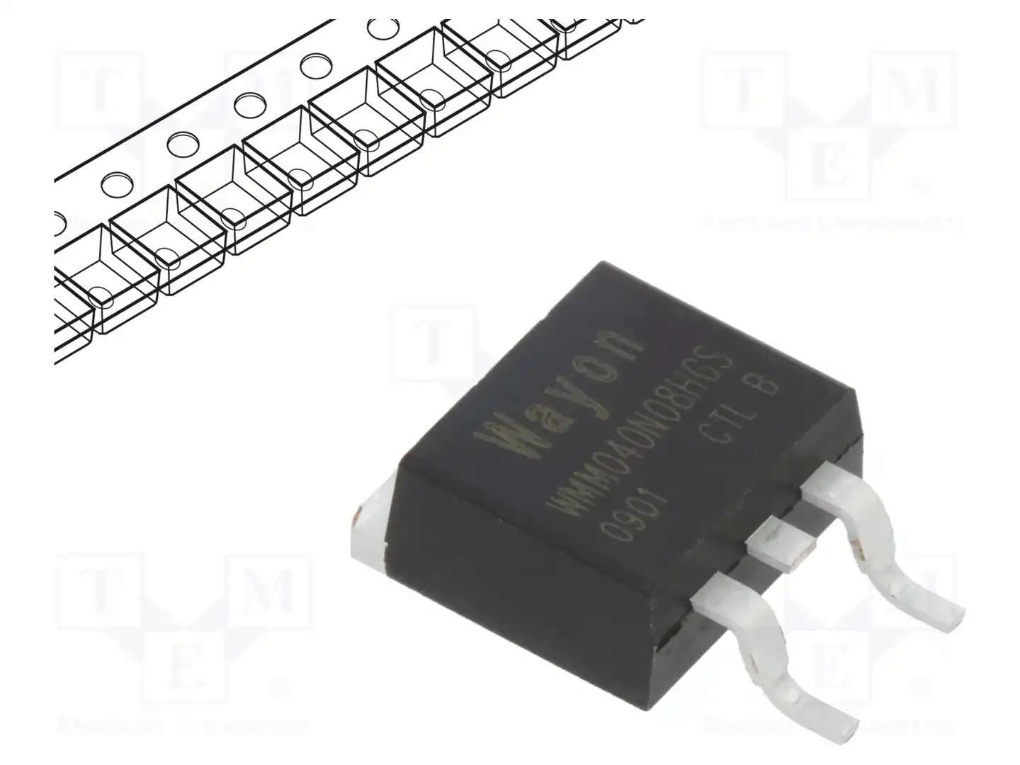 WAYON WMM040N08HGS — Транзисторы с каналом N SMD