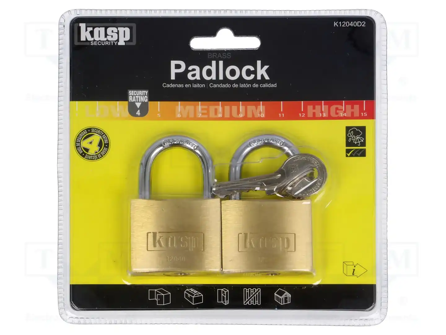 KASP K12040D2 — Навесные замки