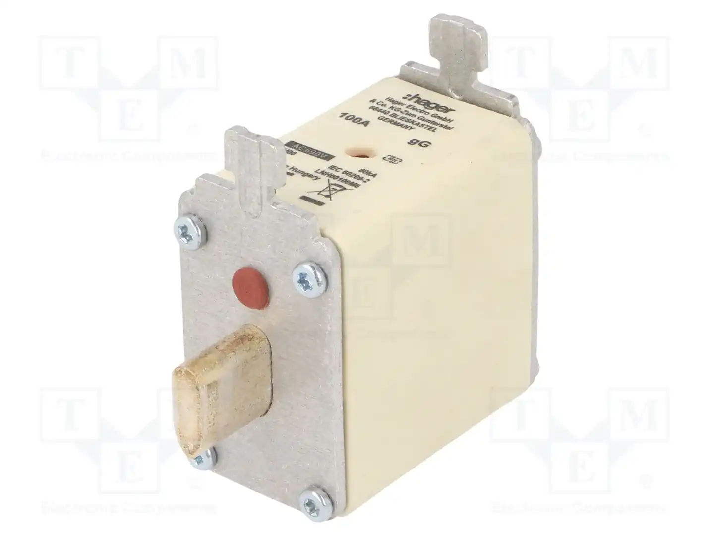 HAGER LNH00100M6 — Предохранители NH