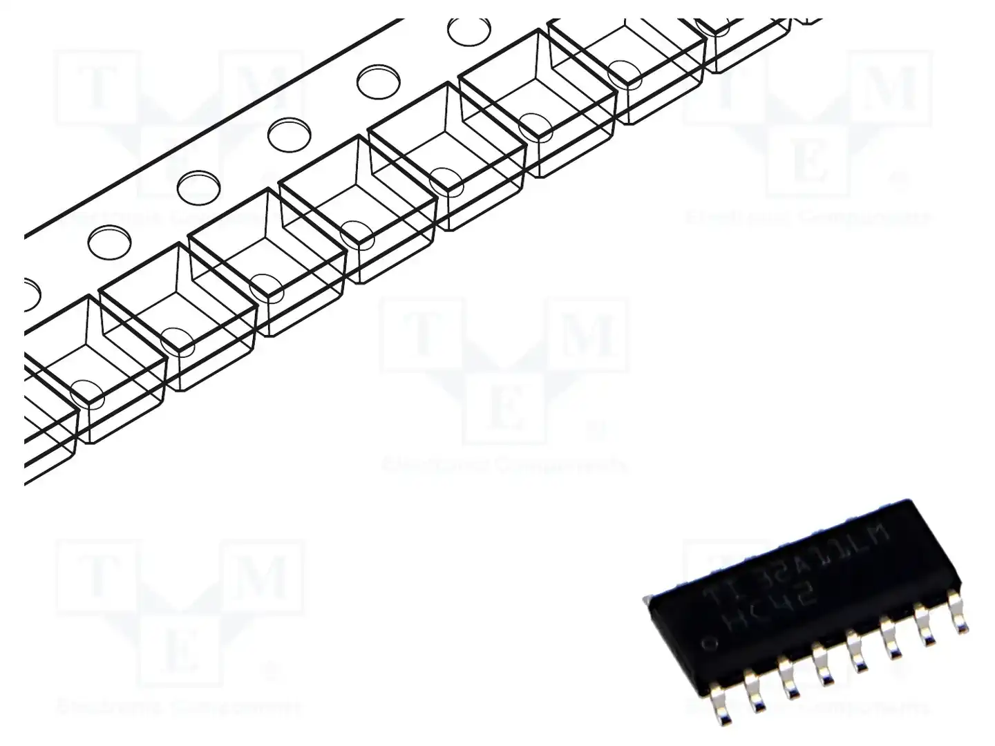 Texas Instruments SN74HC42DR — Декодеры, мультиплексоры, переключатели
