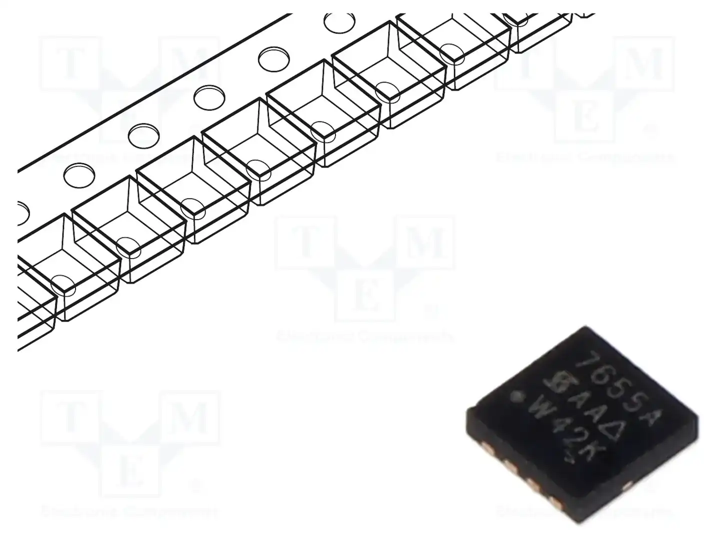 VISHAY SI7655ADN-T1-GE3 — Транзисторы с каналом P SMD