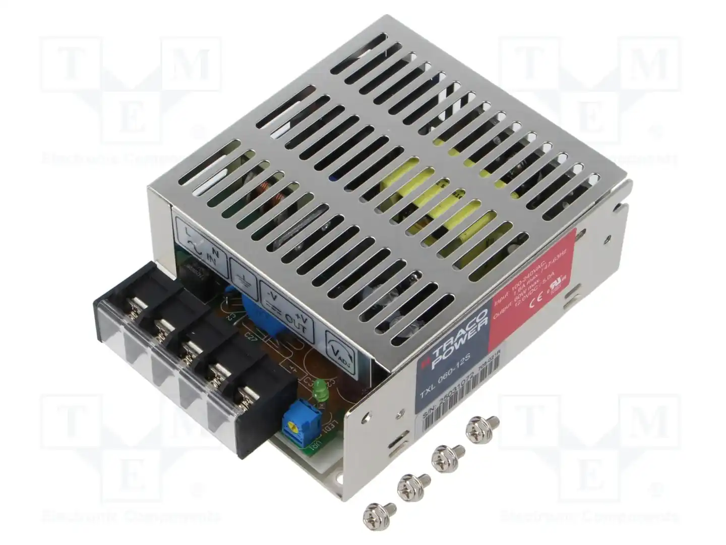 TRACO POWER TXL 060-12S — Блоки питания для встраивания