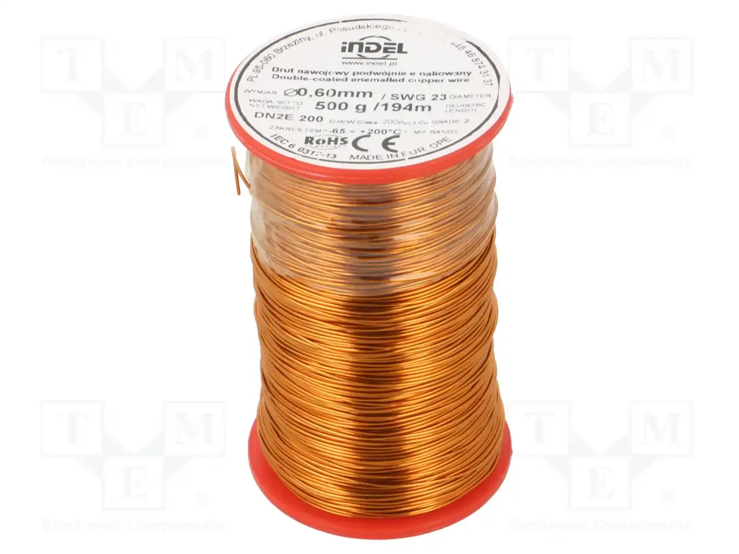 INDEL DN2E0,60-500G — Проволока обмоточная