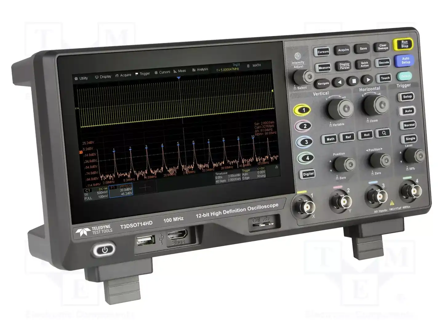 TELEDYNE LECROY T3DSO714HD — Осциллоскопы цифровые