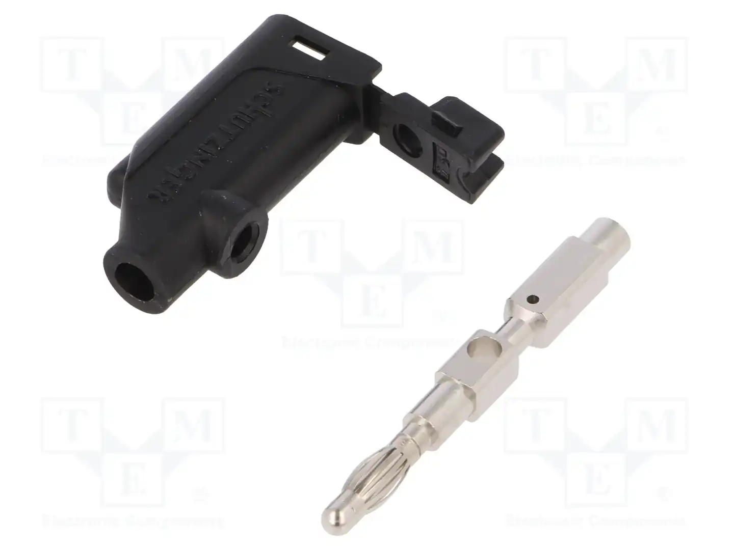 SCHÜTZINGER FK 20 S NI / 2.5 / SW — Вилки банановые 4мм