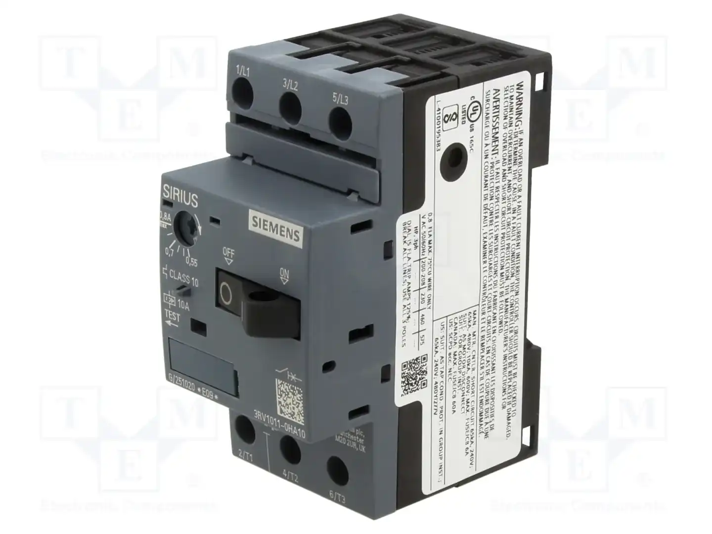SIEMENS 3RV1011-0HA10 — Выключатели двигательные