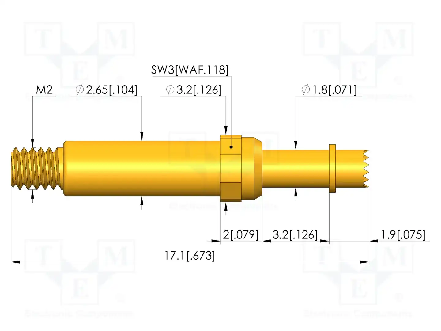 INGUN GKS-913 306 180 A 1502 M — Измерительные щупы