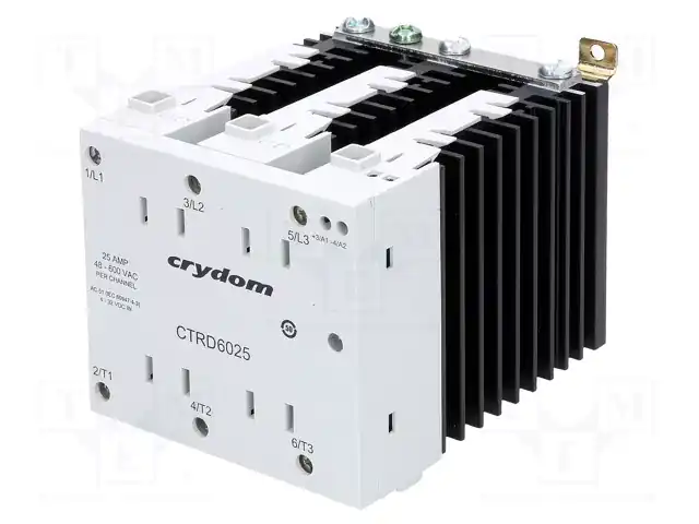 SENSATA / CRYDOM CTRD6025-10 — Реле SSR трехфазные