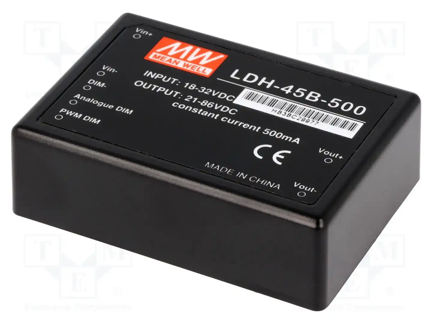 MEAN WELL LDH-45B-500 — Преобразователи DC/DC