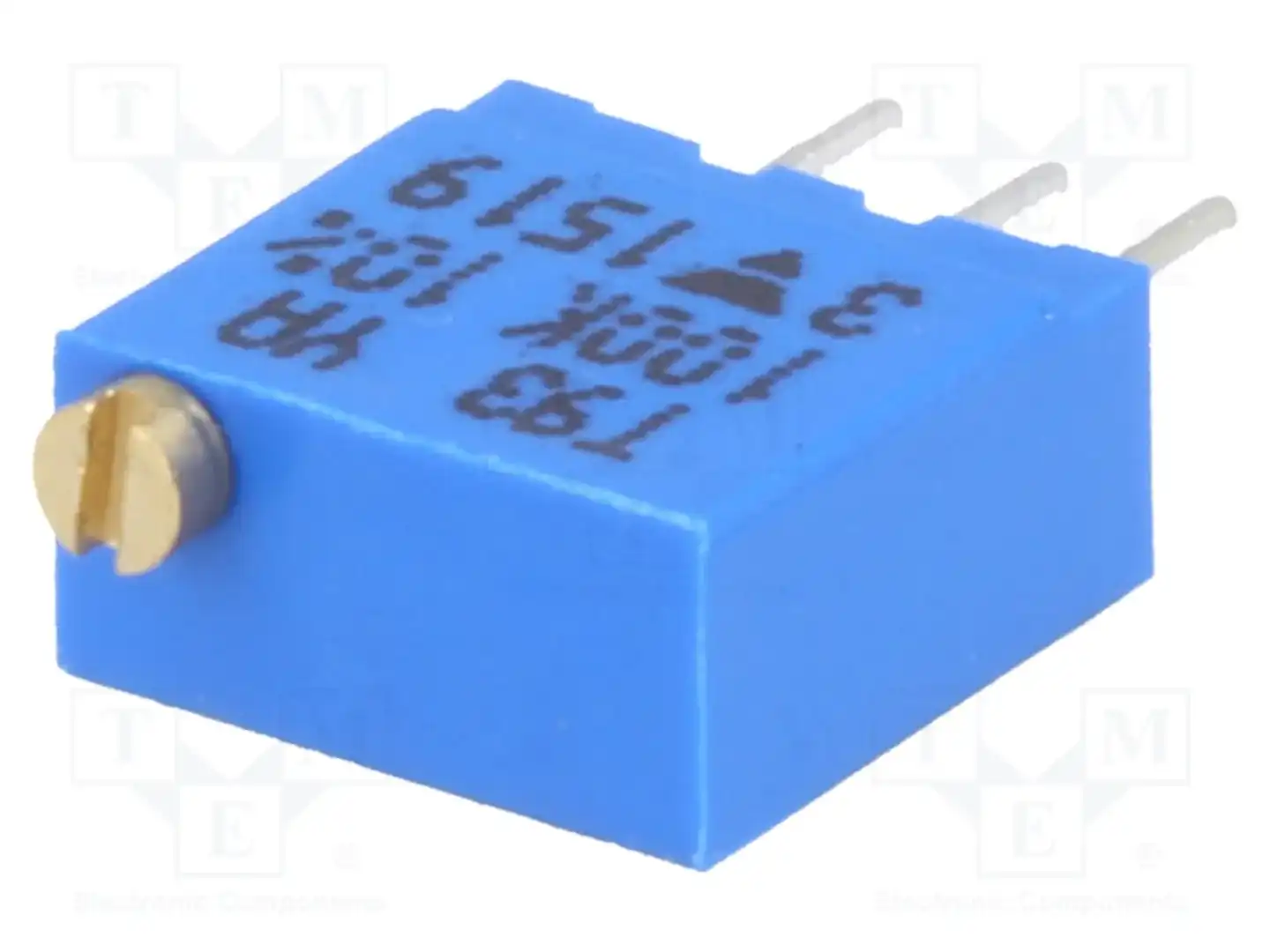 VISHAY T93YA104KT20 — Потенциометры THT многооборотные 3/8 дм