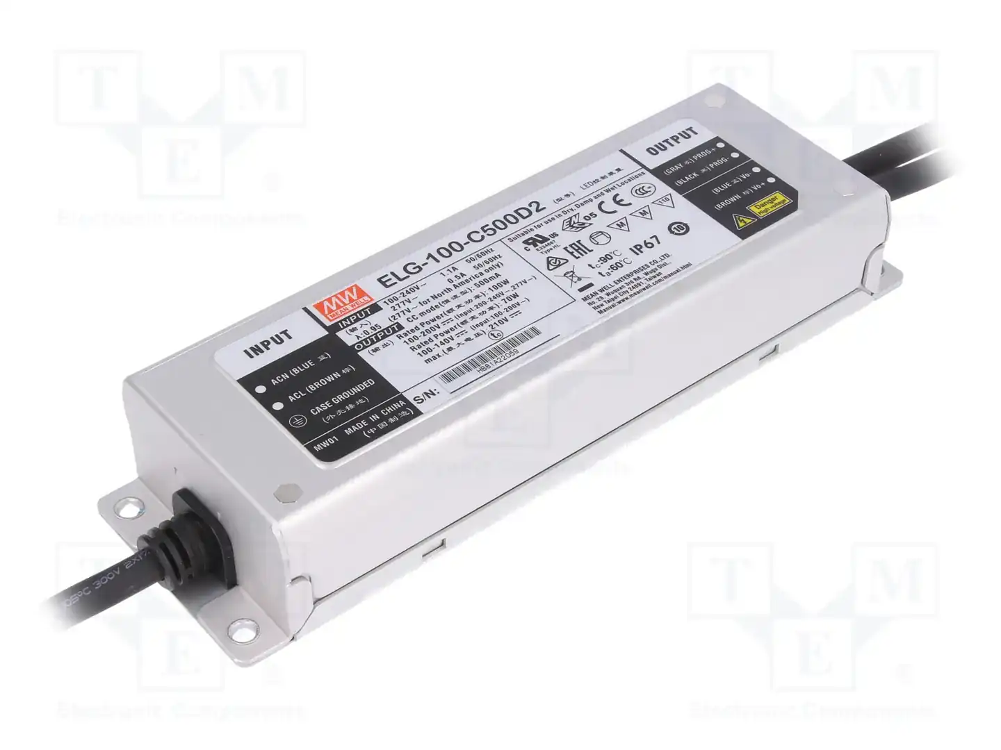 MEAN WELL ELG-100-C500D2 — Блоки питания для LED