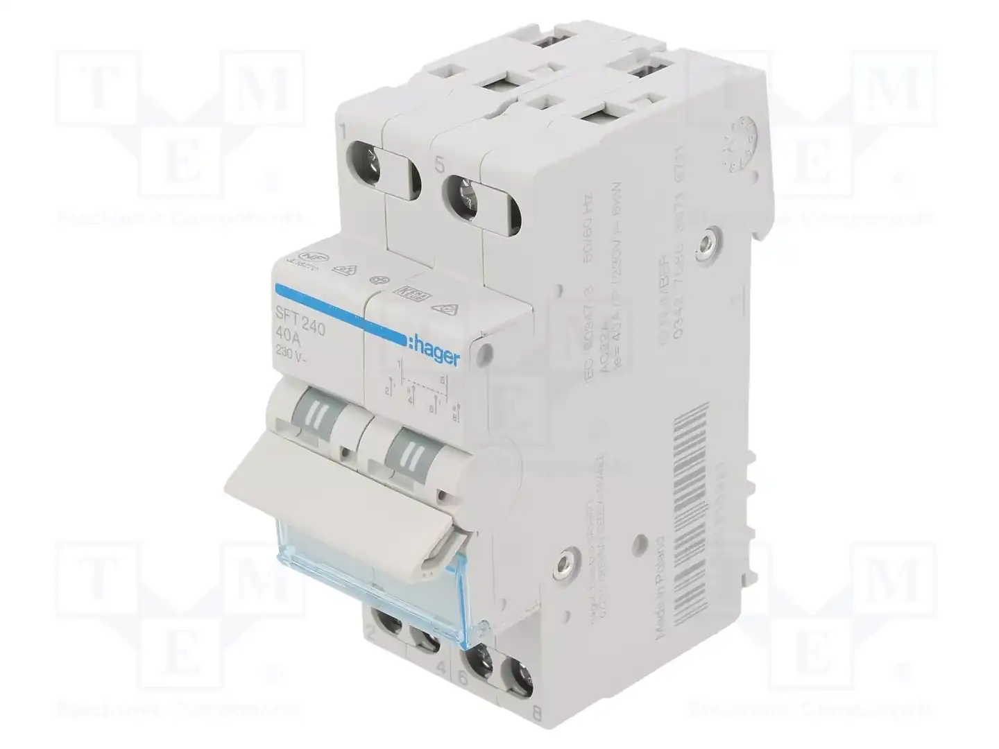 HAGER SFT240 — Аксессуары для монтажа