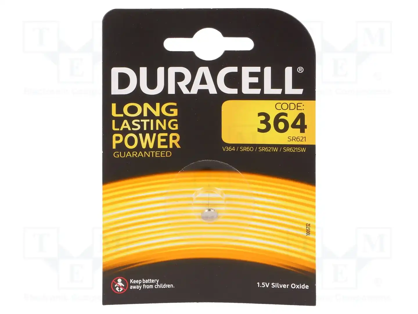 DURACELL 364 D364 V364 SR60 — Батареи