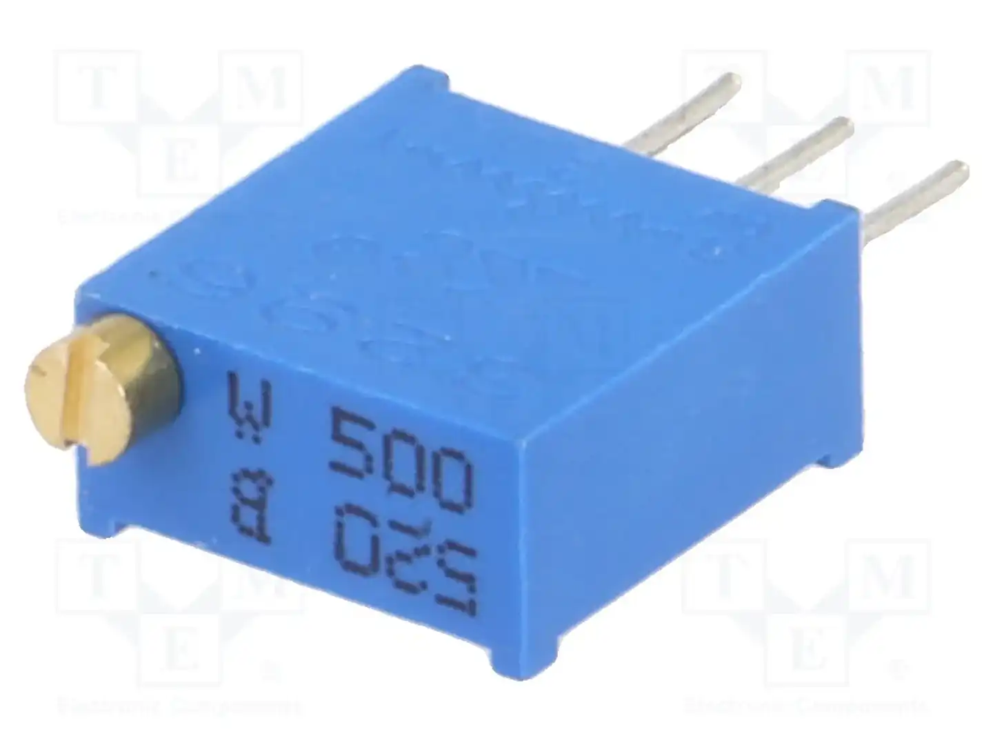 SR PASSIVES T910W-50R — Потенциометры THT многооборотные 3/8 дм